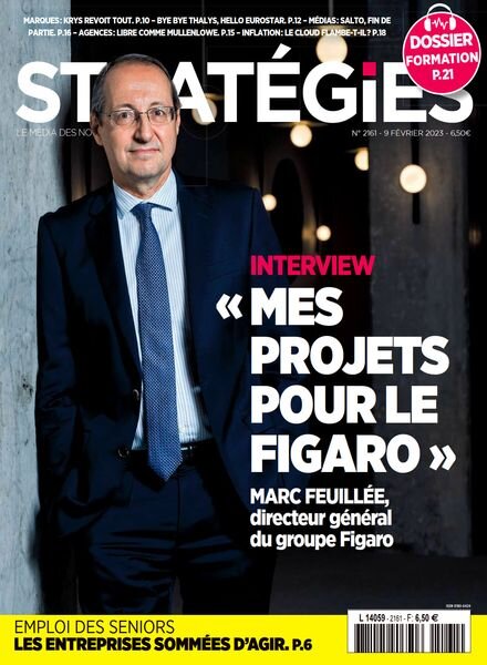 Strategies – 9 Fevrier 2023 Cover