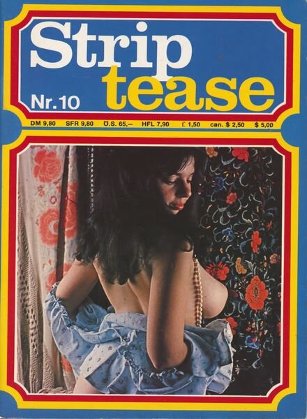 Strip Tease – Nr 10 1978 Cover