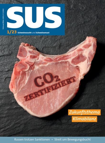 SUS – Januar 2023 Cover