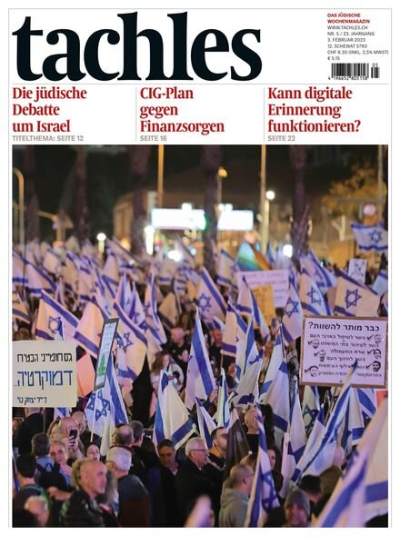tachles – 03 Februar 2023 Cover