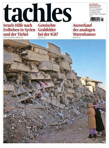 tachles – 10 Februar 2023 Cover
