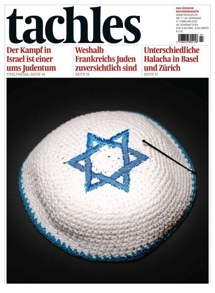 tachles – 17 Februar 2023 Cover