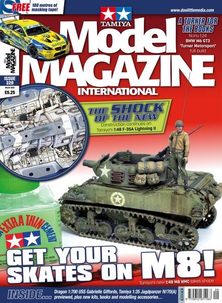 Tamiya Model Magazine – Issue 329 – March 2023 Cover