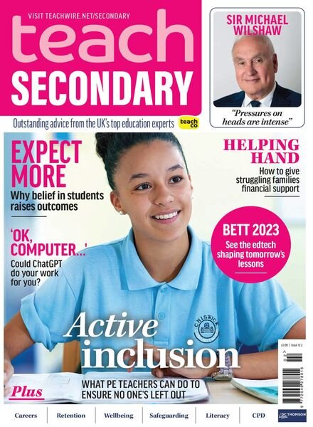Teach Secondary – February 2023 Cover