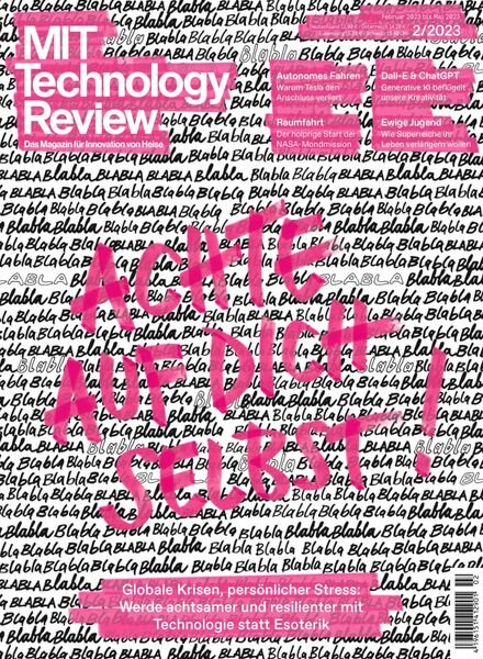 Technology Review – 09 Februar 2023 Cover