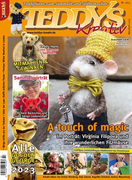 Teddys Kreativ – April 2023 Cover