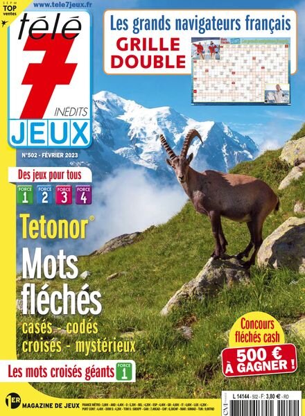 Tele 7 Jeux – Fevrier 2023 Cover