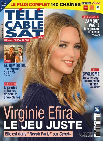 Telecable Sat Hebdo – 04 mars 2023 Cover