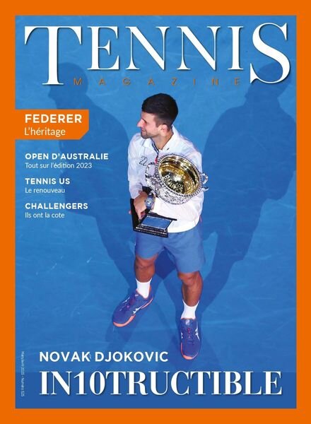 Tennis Magazine – fevrier 2023 Cover