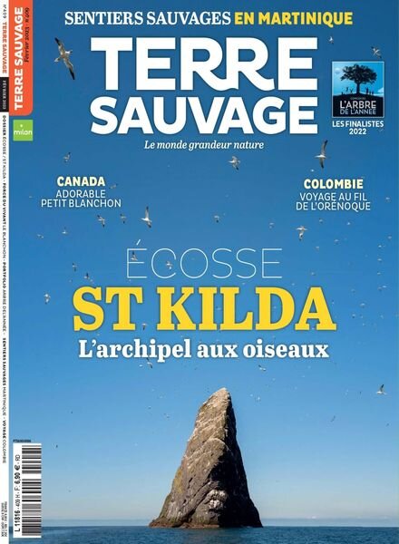 Terre Sauvage – 01 fevrier 2023 Cover