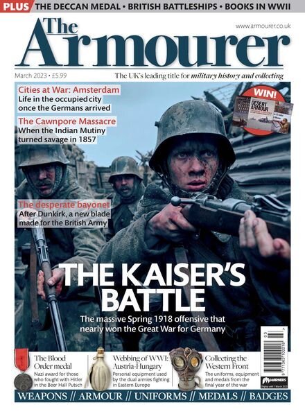 The Armourer – March 2023 Cover