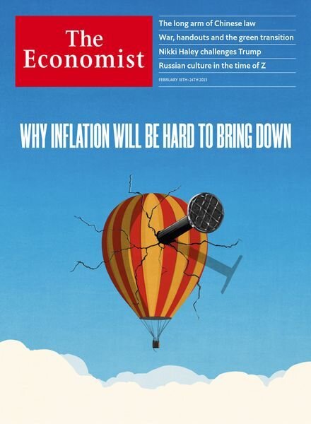 The Economist Asia Edition – February 18 2023 Cover