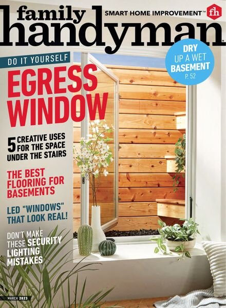 The Family Handyman – March 2023 Cover