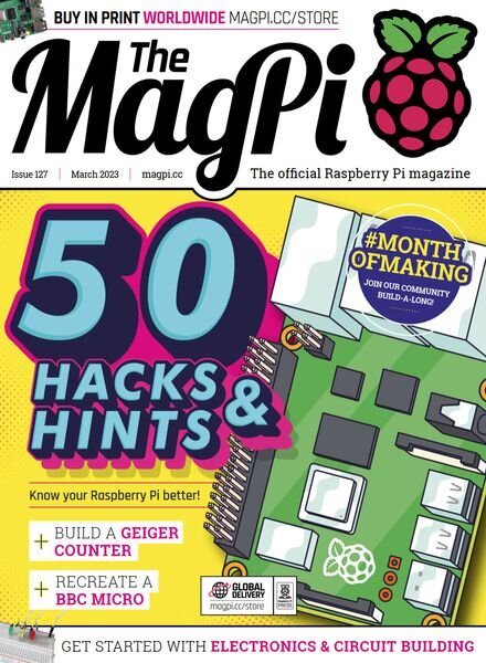 The MagPi – 01 March 2023 Cover