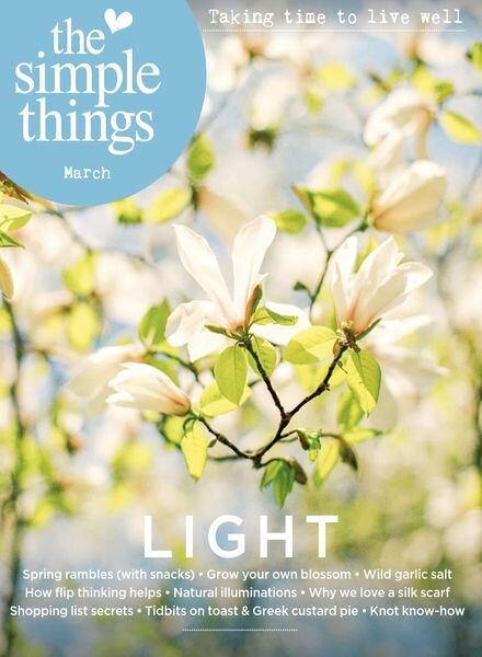 The Simple Things – March 2023 Cover