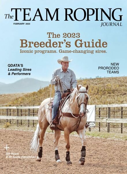 The Team Roping Journal – February 2023 Cover