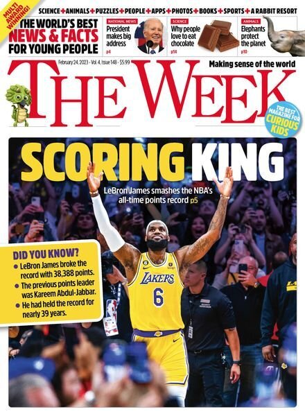 The Week Junior USA – 24 February 2023 Cover