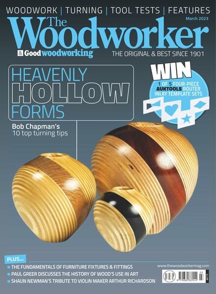 The Woodworker & Woodturner – March 2023 Cover