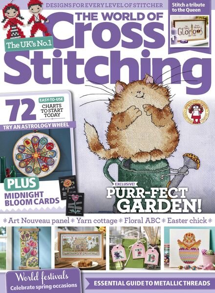 The World of Cross Stitching – April 2023 Cover