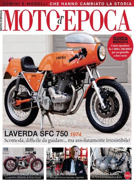 Top Gear Monografie – Moto D’epoca – Febbraio-Marzo 2023 Cover