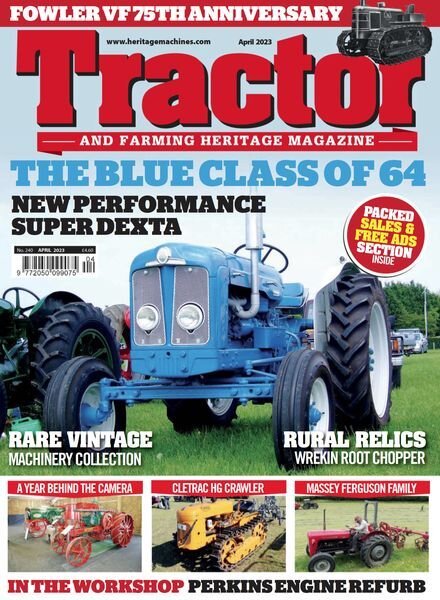 Tractor & Farming Heritage Magazine – April 2023 Cover