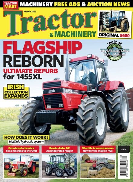 Tractor & Machinery – March 2023 Cover