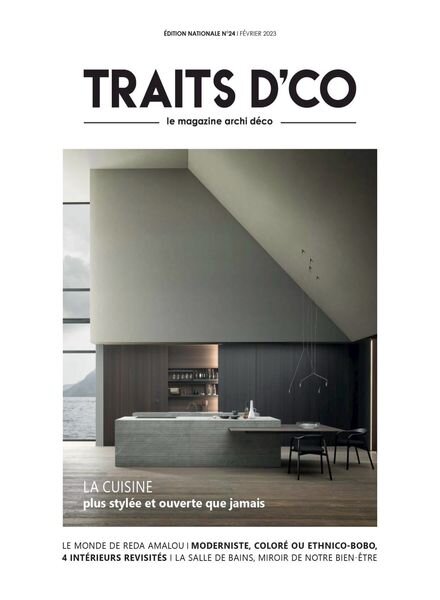 Traits D’co Magazine – 01 fevrier 2023 Cover