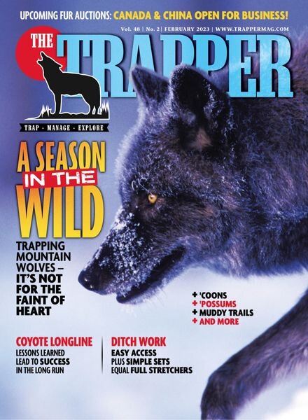Trapper & Predator Caller – February 2023 Cover