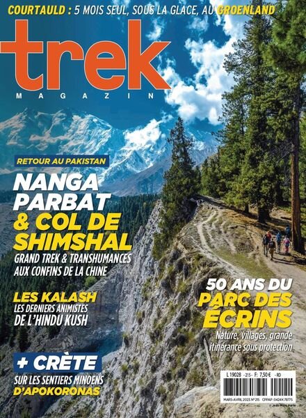 Trek – fevrier 2023 Cover
