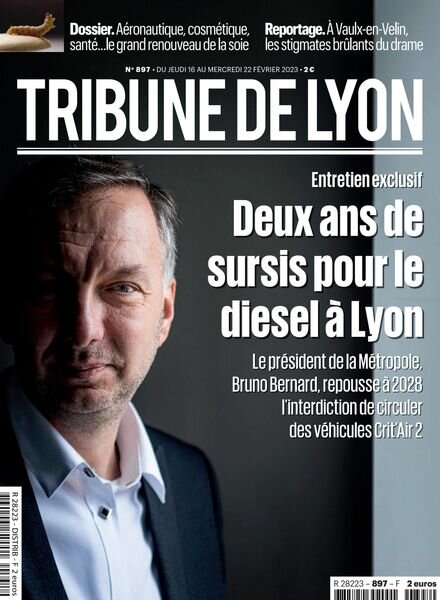 Tribune de Lyon – 16 Fevrier 2023 Cover
