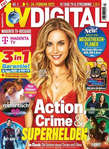 TV DIGITAL Entertain – 03 Februar 2023 Cover
