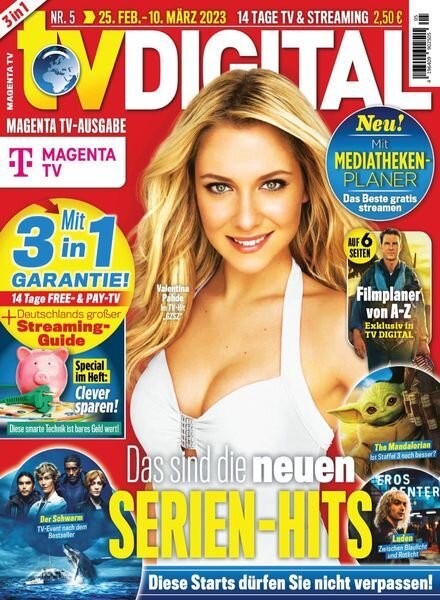TV DIGITAL Entertain – 17 Februar 2023 Cover