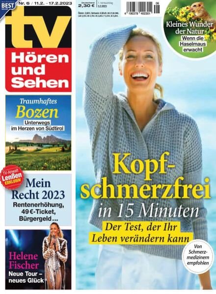 TV Horen und Sehen – 03 Februar 2023 Cover
