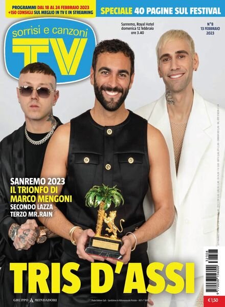 TV Sorrisi e Canzoni – 13 febbraio 2023 Cover