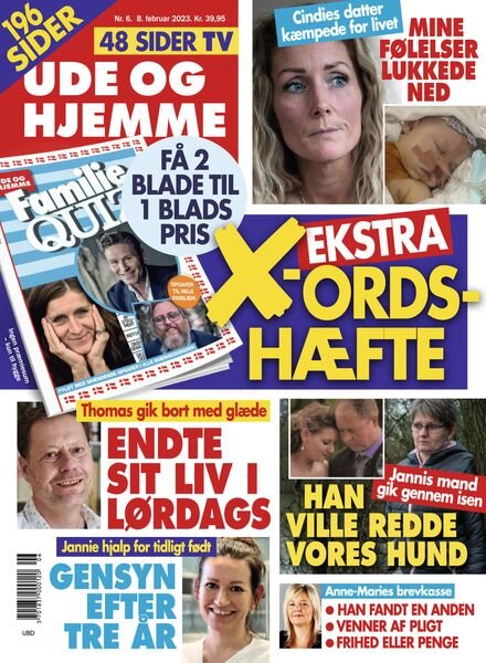 Ude og Hjemme – 08 februar 2023 Cover