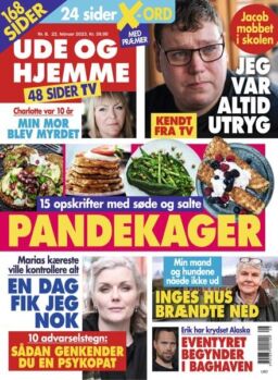 Ude og Hjemme – 22 februar 2023