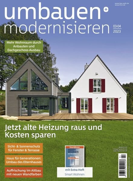 Umbauen + Modernisieren – Februar 2023 Cover