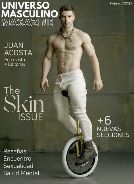 Universo Masculino Magazine – febrero 2023 Cover