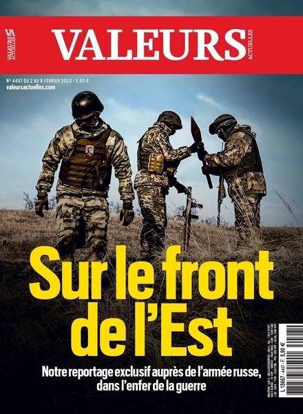 Valeurs actuelles – 02 fevrier 2023 Cover