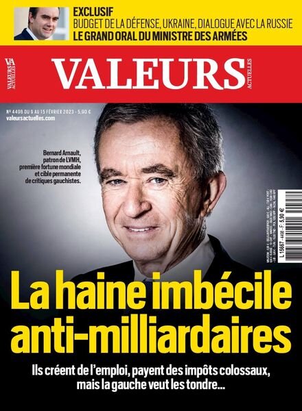 Valeurs actuelles – 09 fevrier 2023 Cover