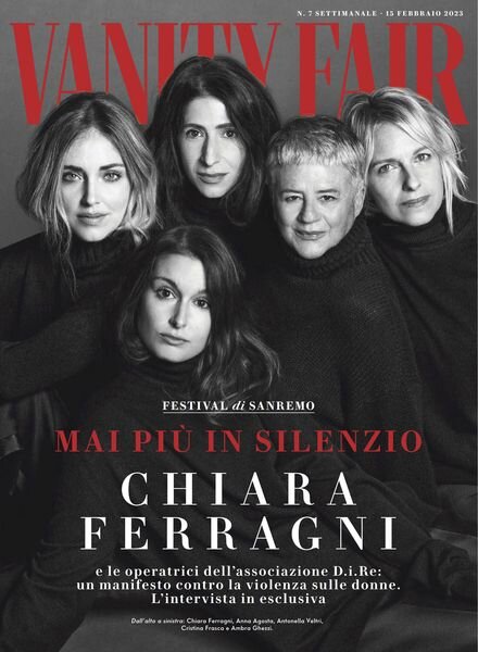 Vanity Fair Italia – 08 febbraio 2023 Cover