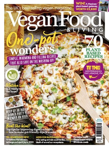 Vegan Food & Living – February 2023 Cover