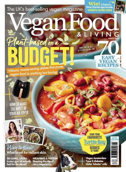 Vegan Food & Living – March 2023 Cover
