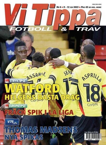 Vi Tippa – 07 februari 2023 Cover