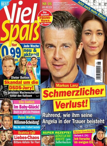 Viel Spass – 01 Februar 2023 Cover