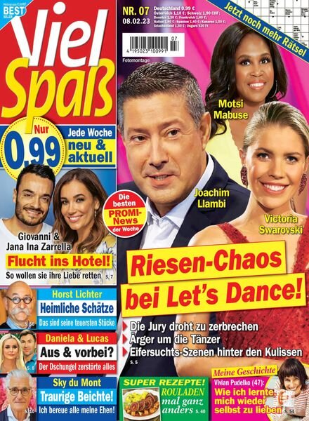 Viel Spass – 08 Februar 2023 Cover