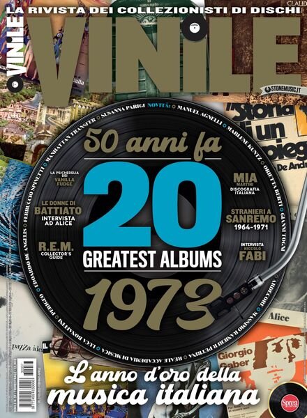 Vinile – gennaio 2023 Cover