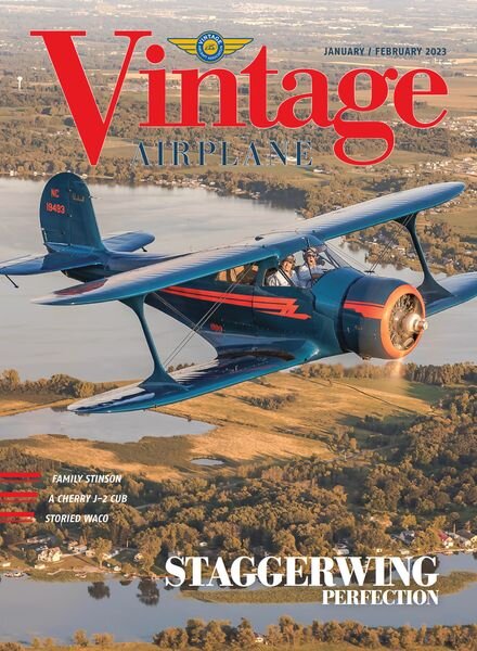Vintage Airplane – January-February 2023 Cover