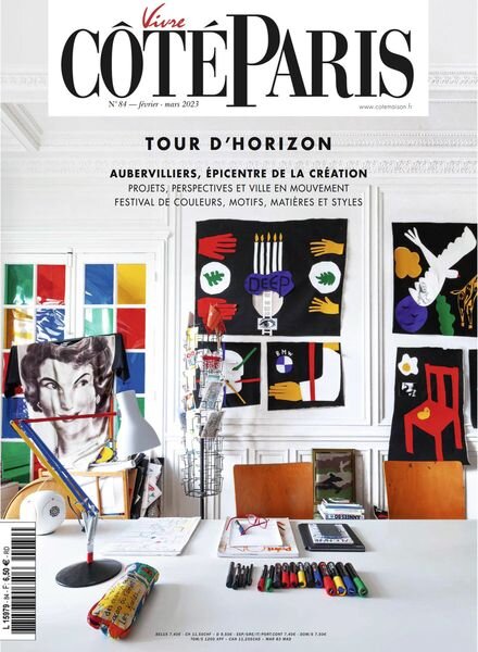 Vivre Cote Paris – fevrier 2023 Cover