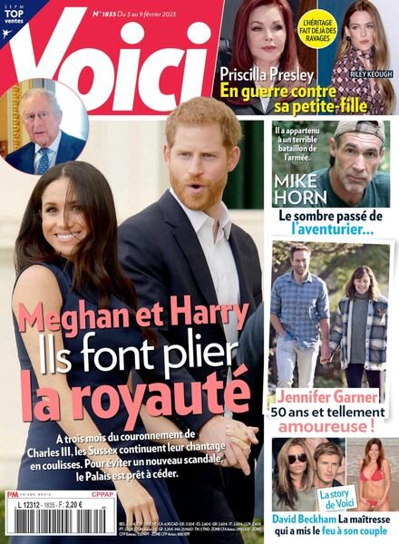 Voici – 3 Fevrier 2023 Cover